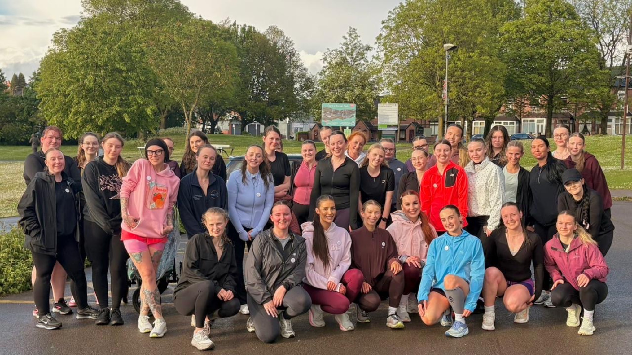 Like A Girl Run Club X The House of Glow