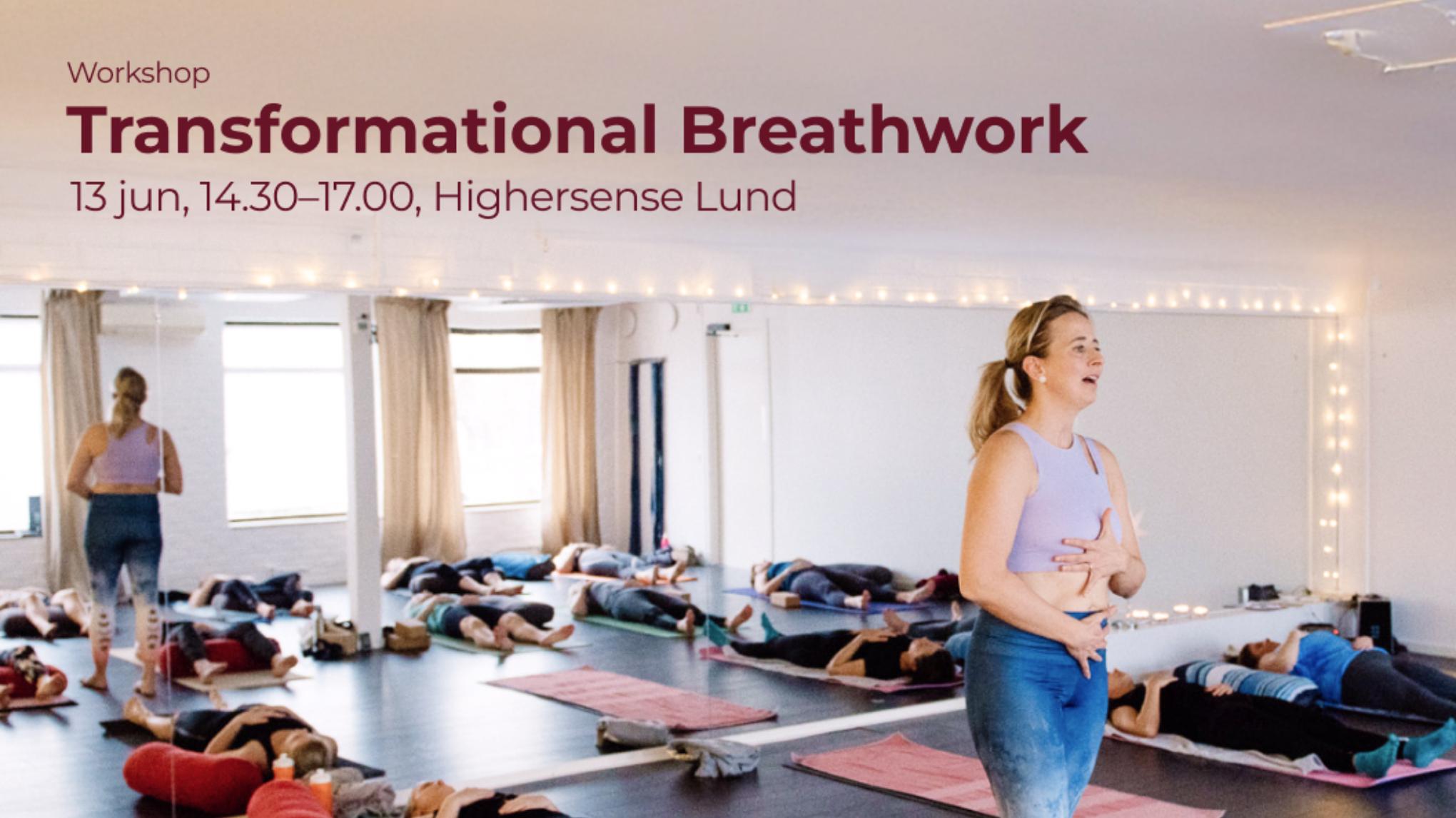 Lund - Workshop Transformational Breathwork✨