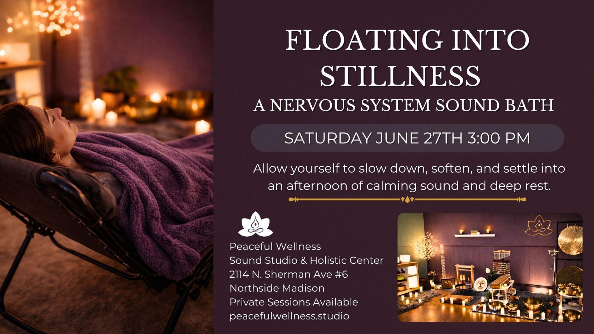 MADISON: Floating Into Stillness Sound Bath