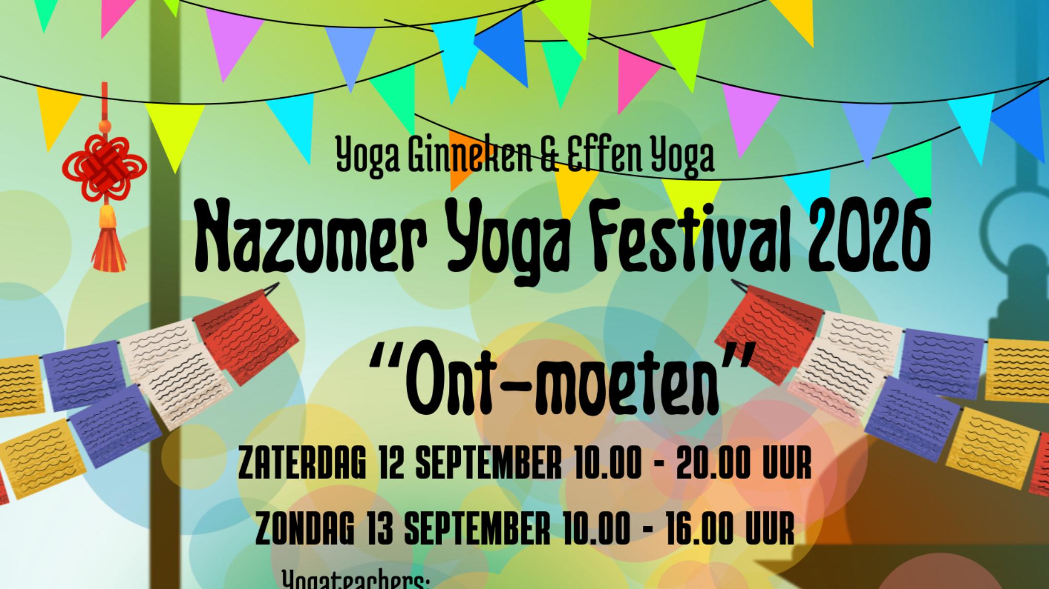Nazomer Yogafestival Ont-Moeten