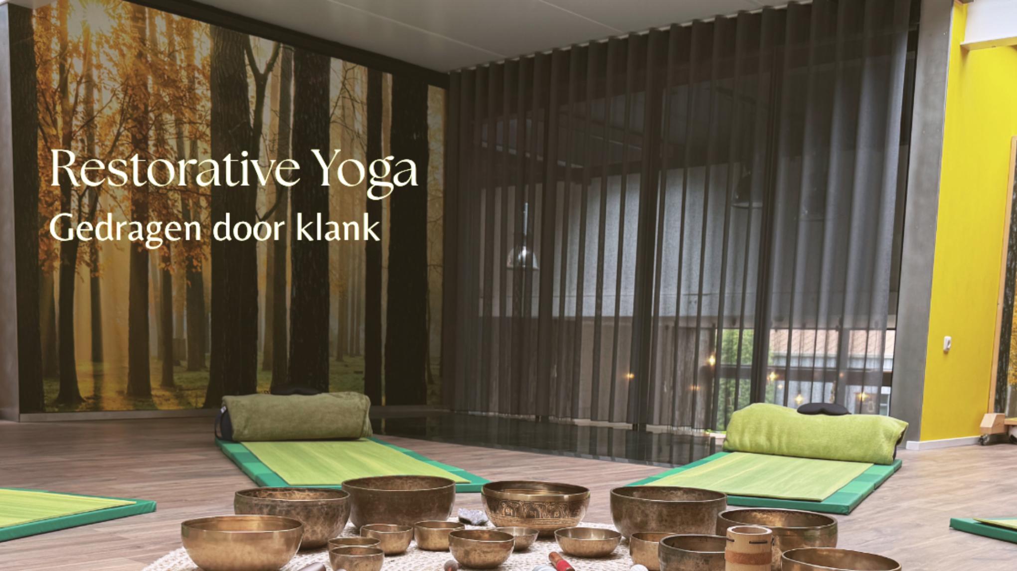 Restorative Yoga gedragen door Klank