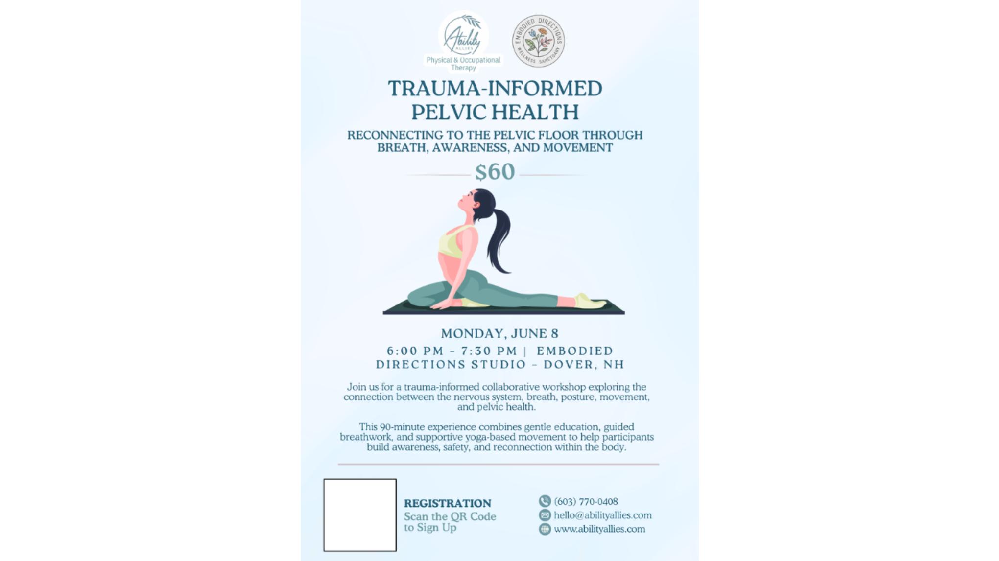 Trauma Informed Pelvic Health and Yoga Collaborative
