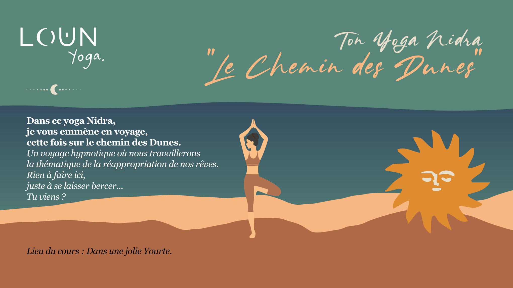 Soirée Spéciale  Yoga Nidra – Retrouver le Chemin des Dunes