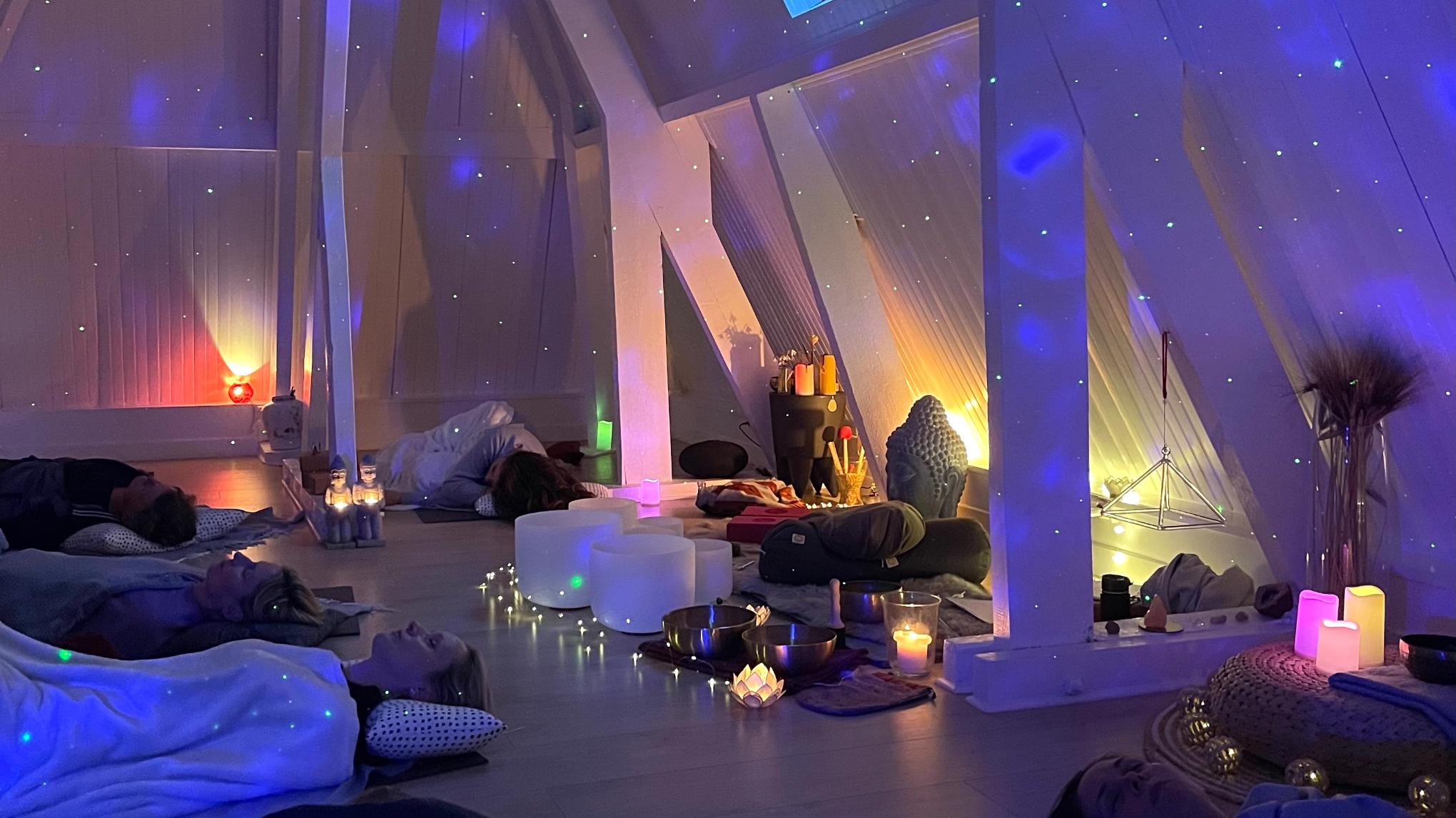CERCLE 🌼 Solstice d'été 🌙 Bain de Cristal, Relax hypno & Géométrie Sacrée