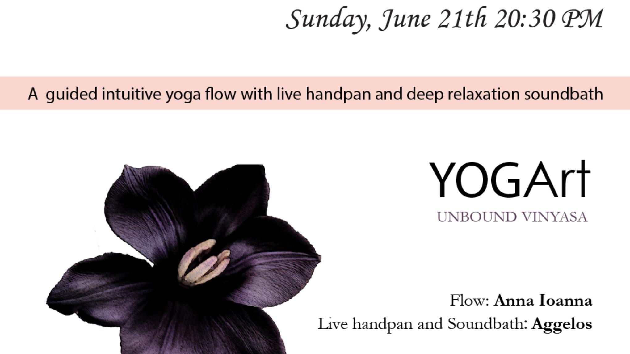 Summer Nocturne (flow with live handpan and soundbath)