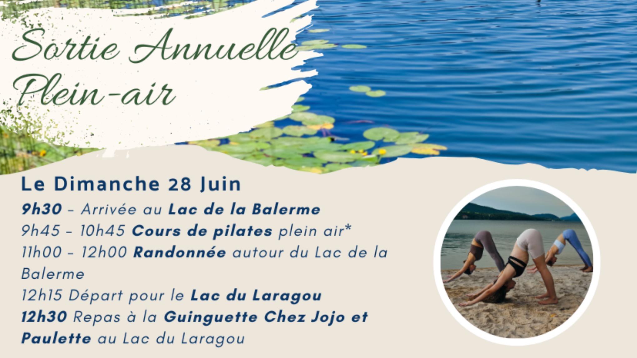 Sortie annuelle en plein air