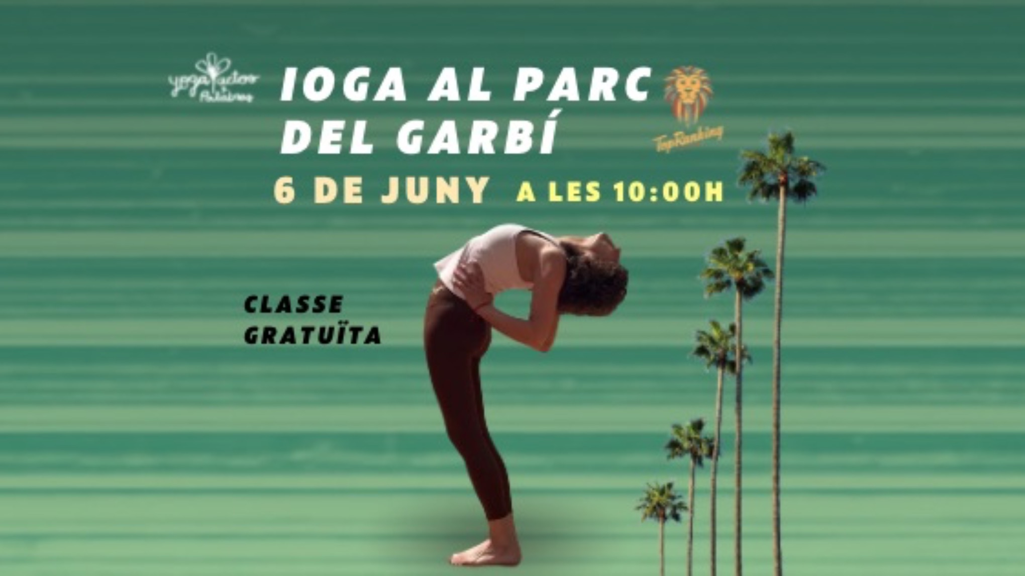 Clase de yoga en Top Ranking