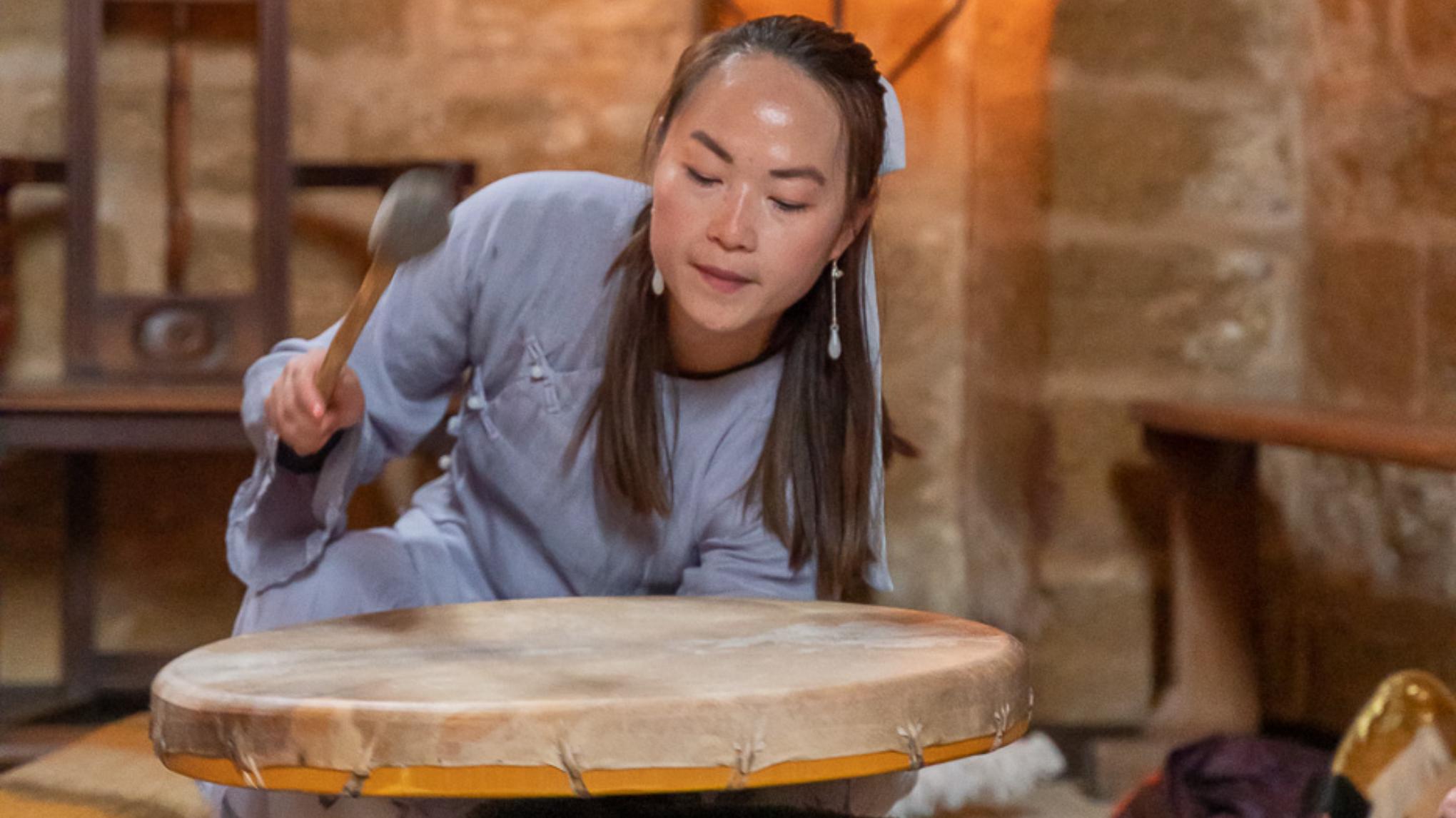 Massage Sonore à la chapelle du château Saint-Pierre de Mejans