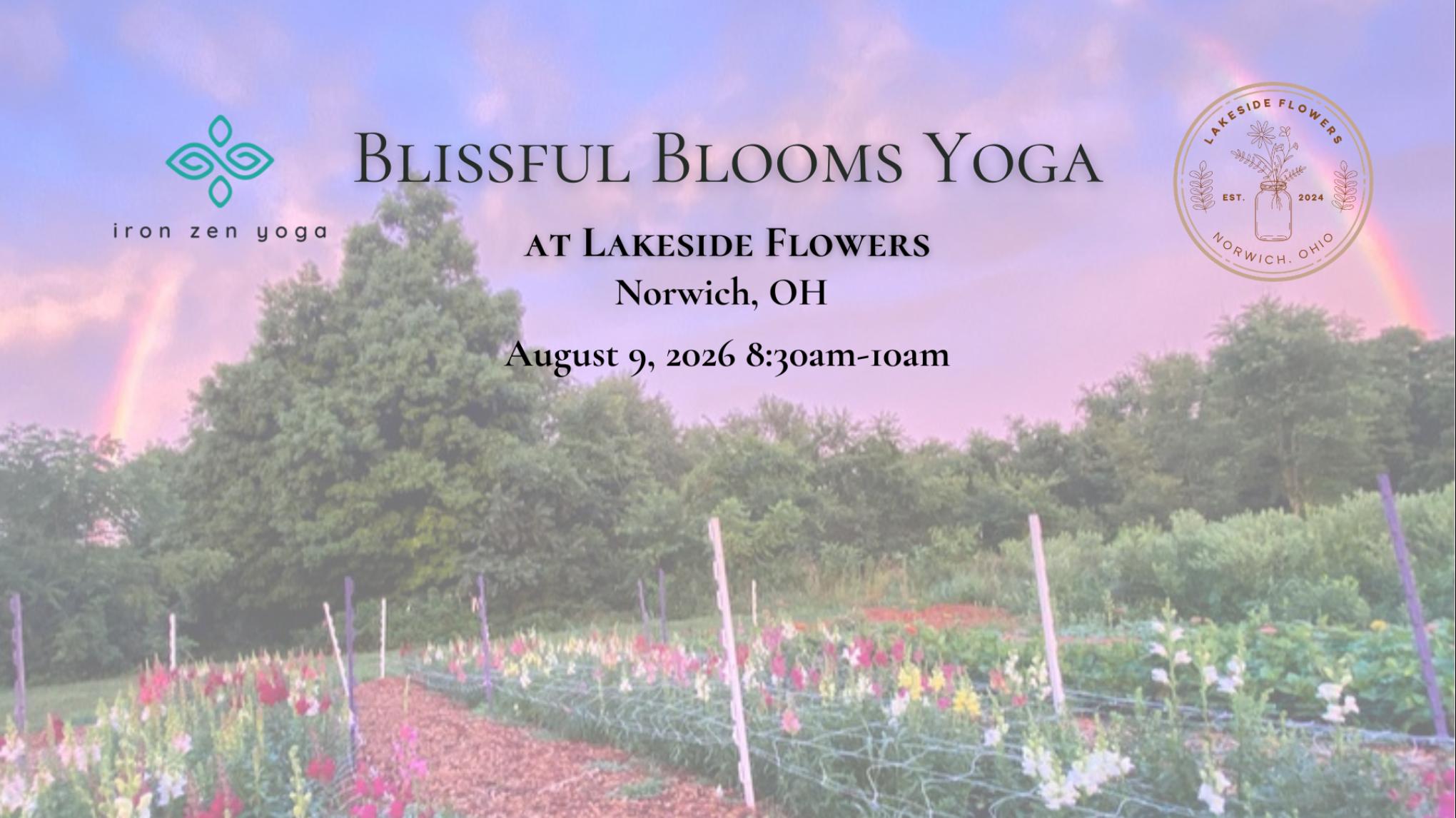 Blissful Blooms Yoga