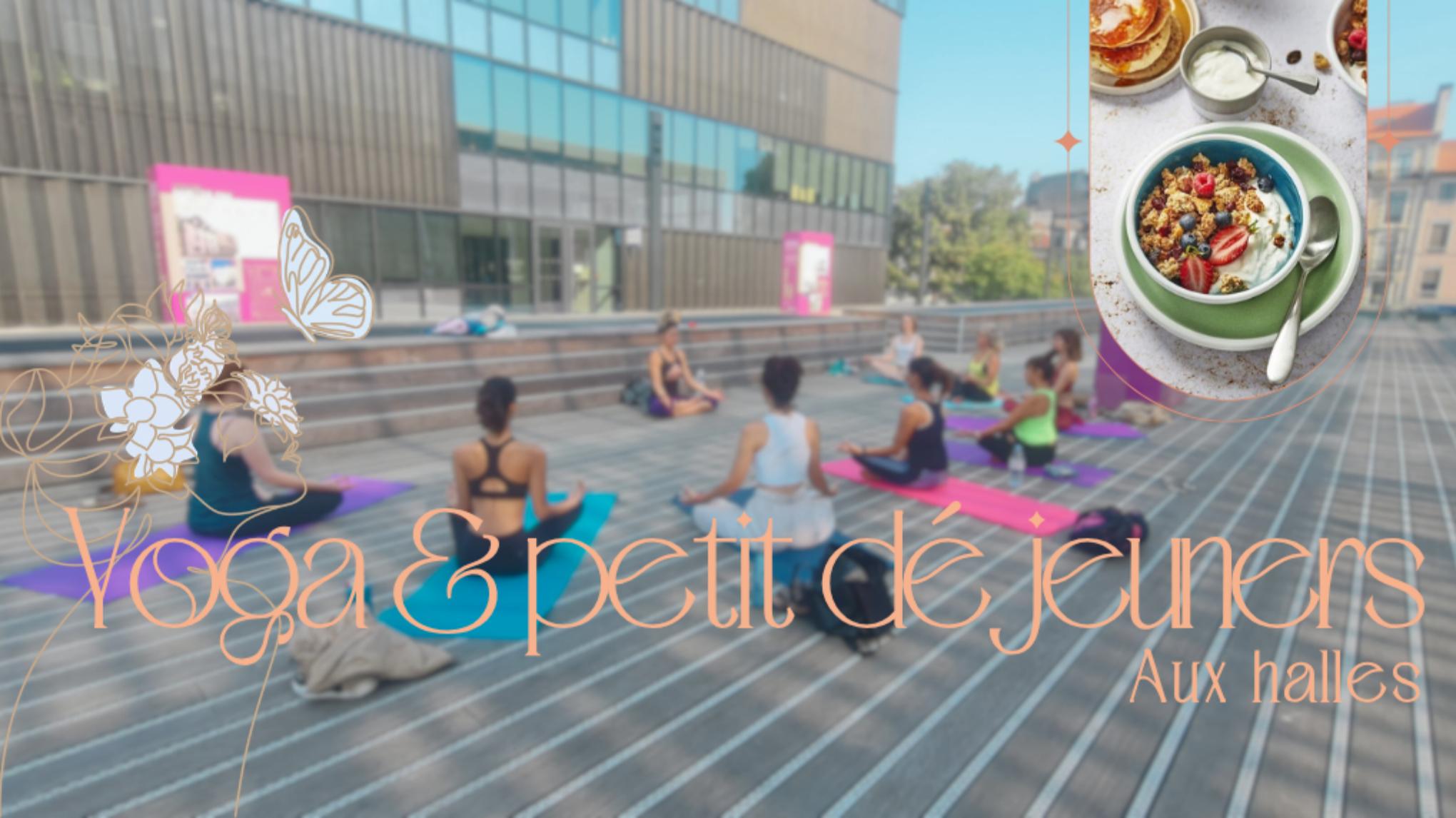 🌟 Yoga et Petit Déjeuner aux Halles de Pau 🍌🍓