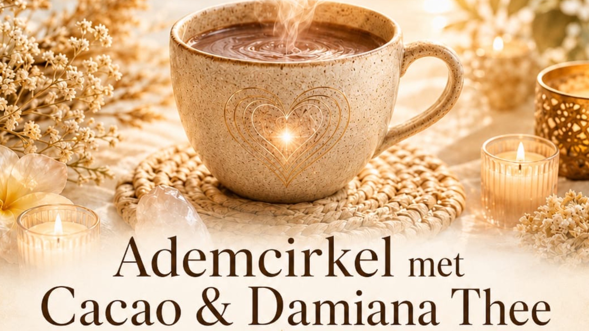 Adem Cirkel met Cacao & Damiana Thee