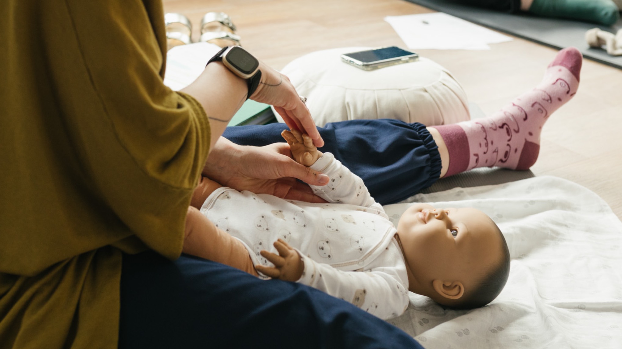 Babymassagekurs - Berührung, die verbindet