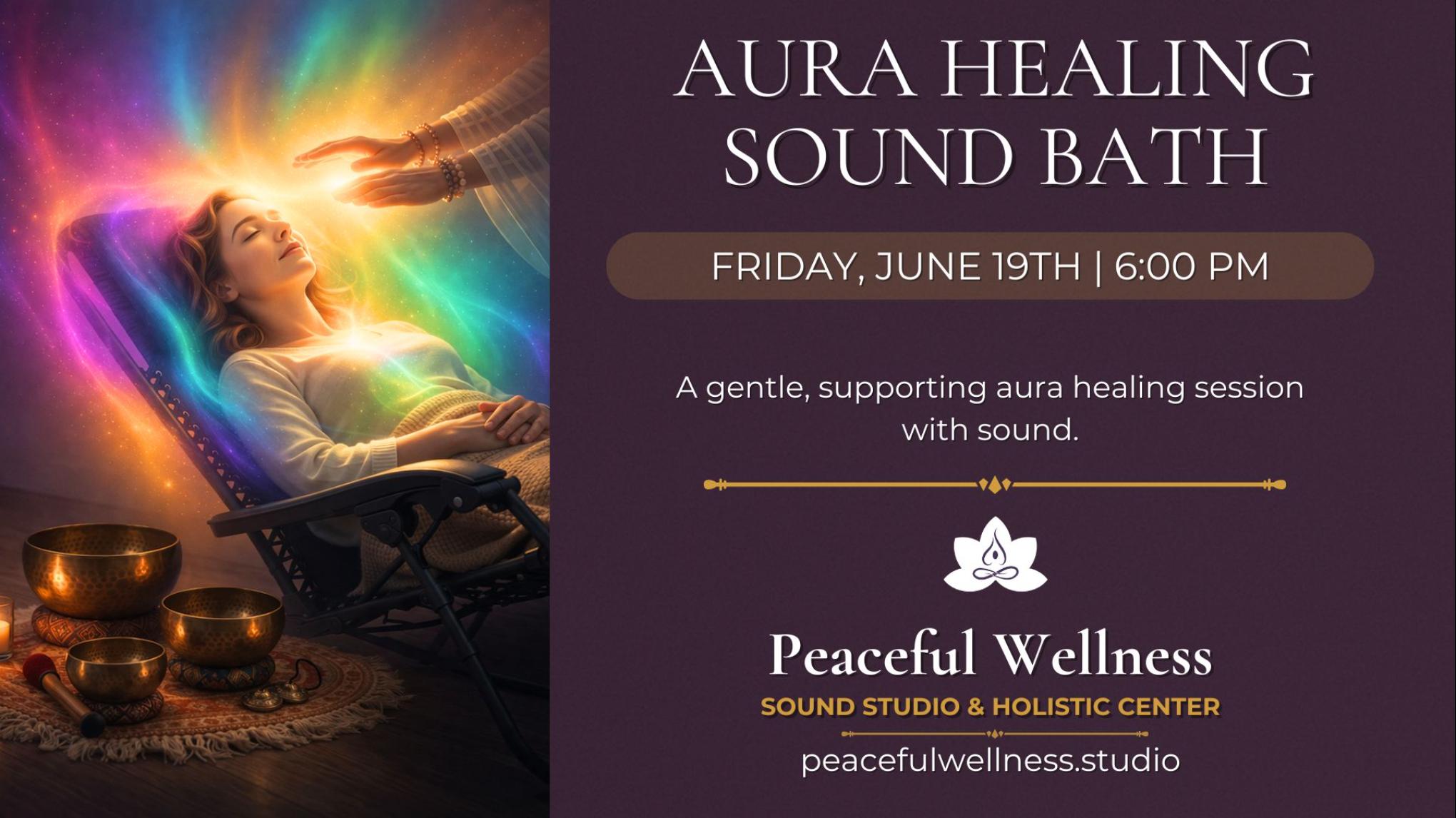 MADISON Aura Healing Sound Bath