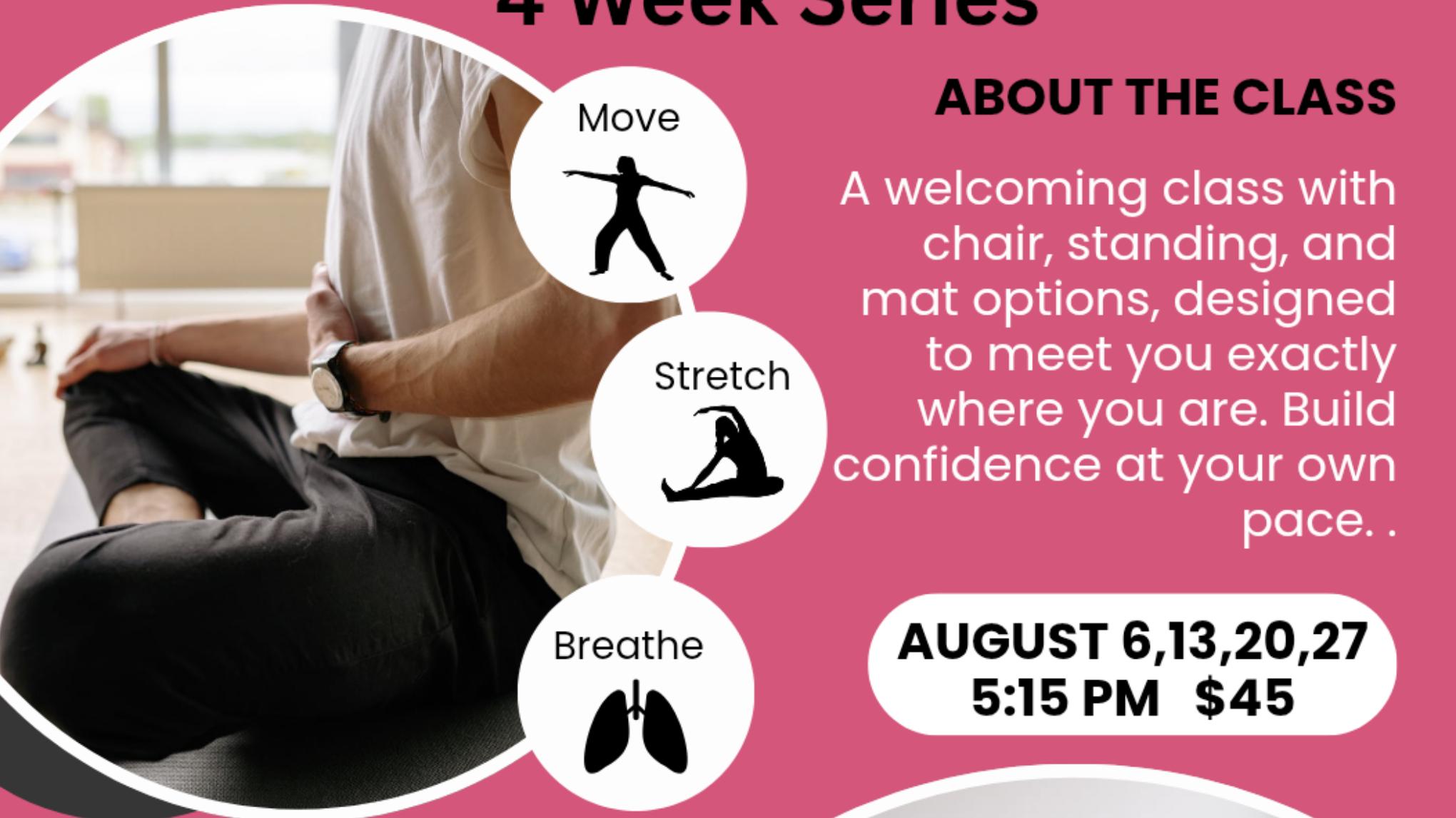 Together We Can Yoga 4 Week Series