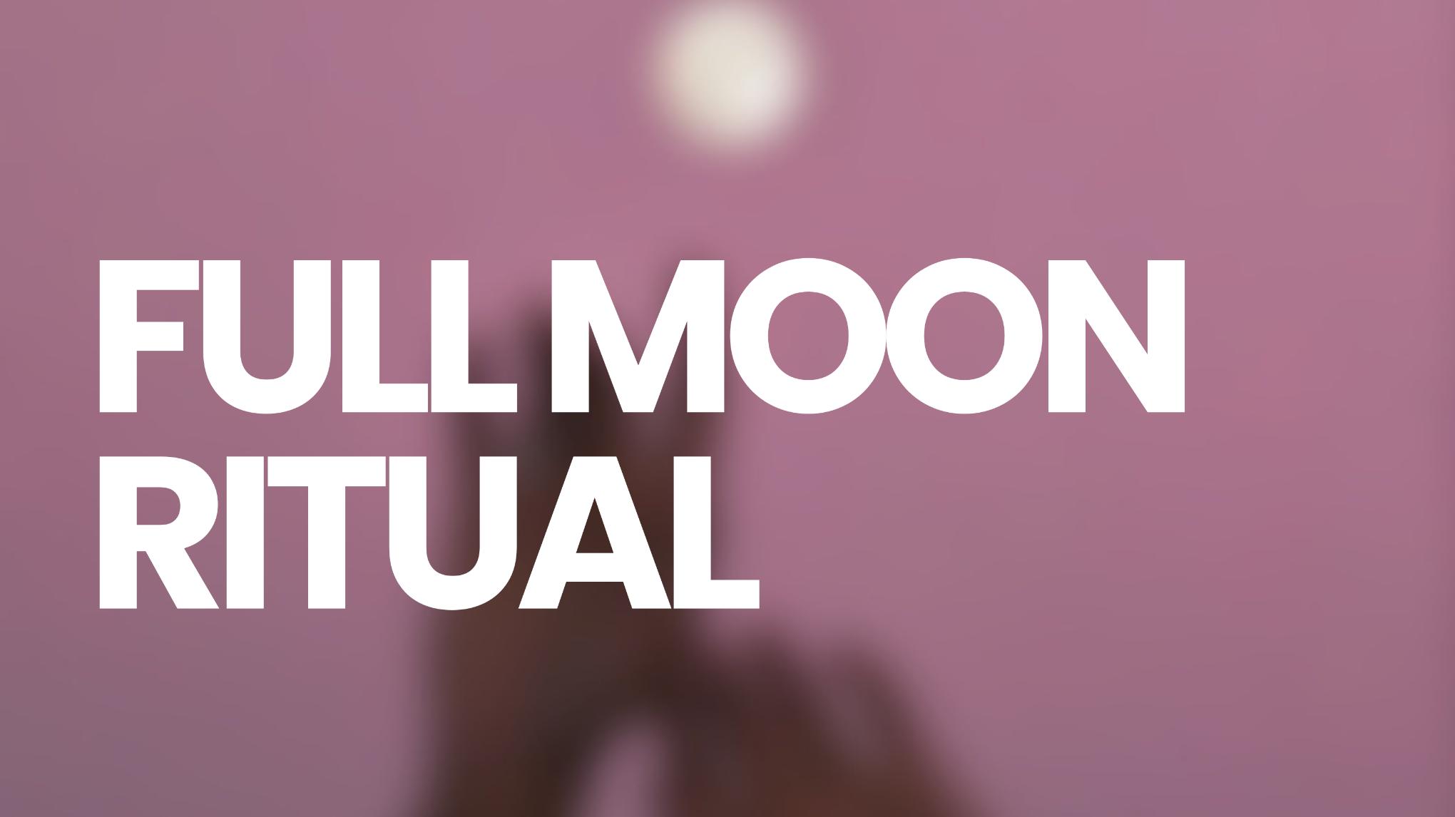 🌕 FULL MOON RITUAL — La Traversée nocturne