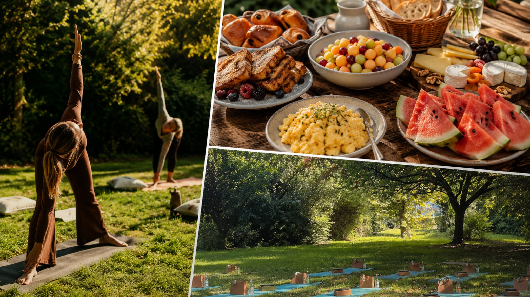 Yoga Brunch à La Base Ginguette, Cognac