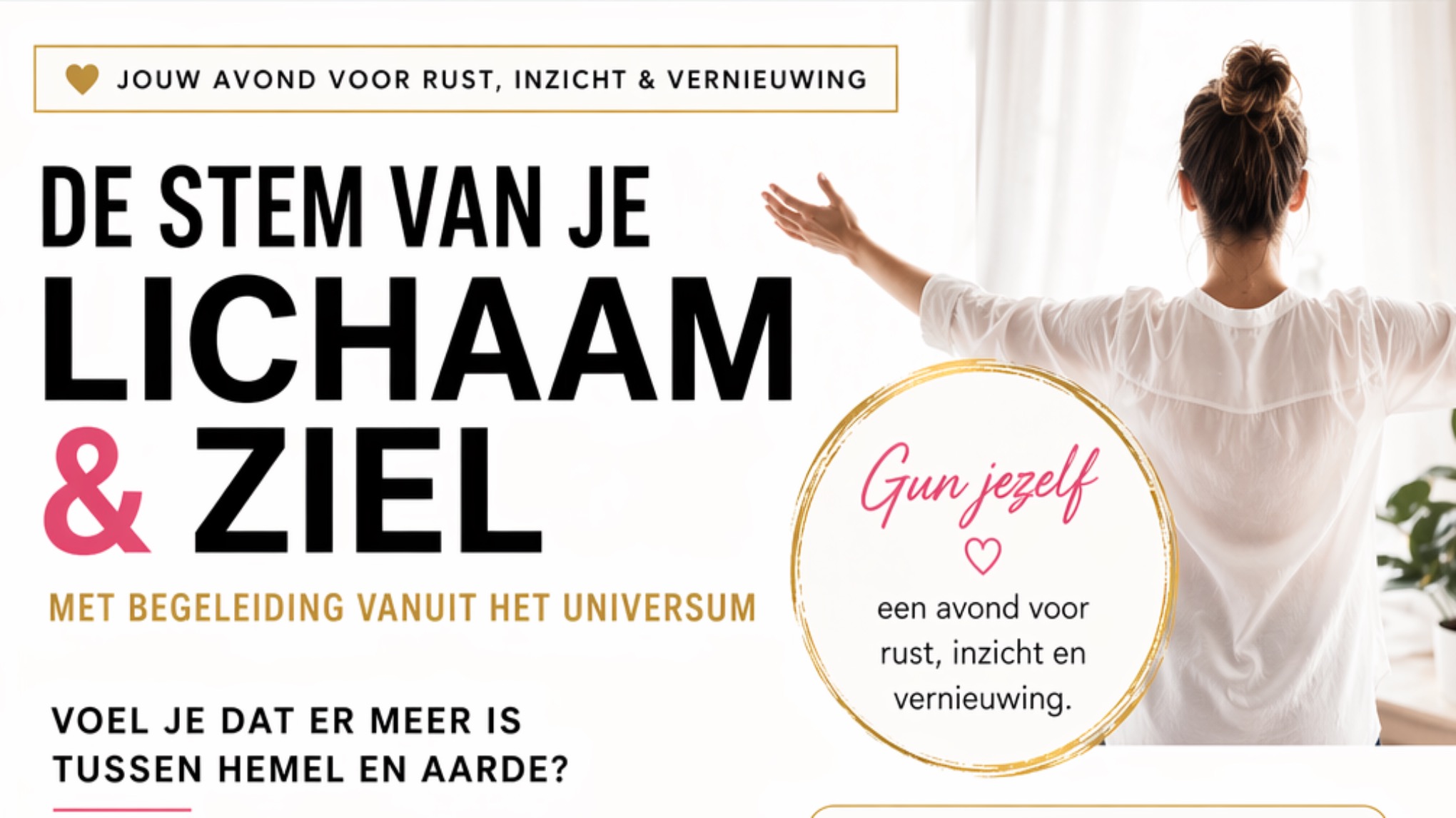 Adem is de bron van energie en inne – Met begeleiding vanuit het universum.
