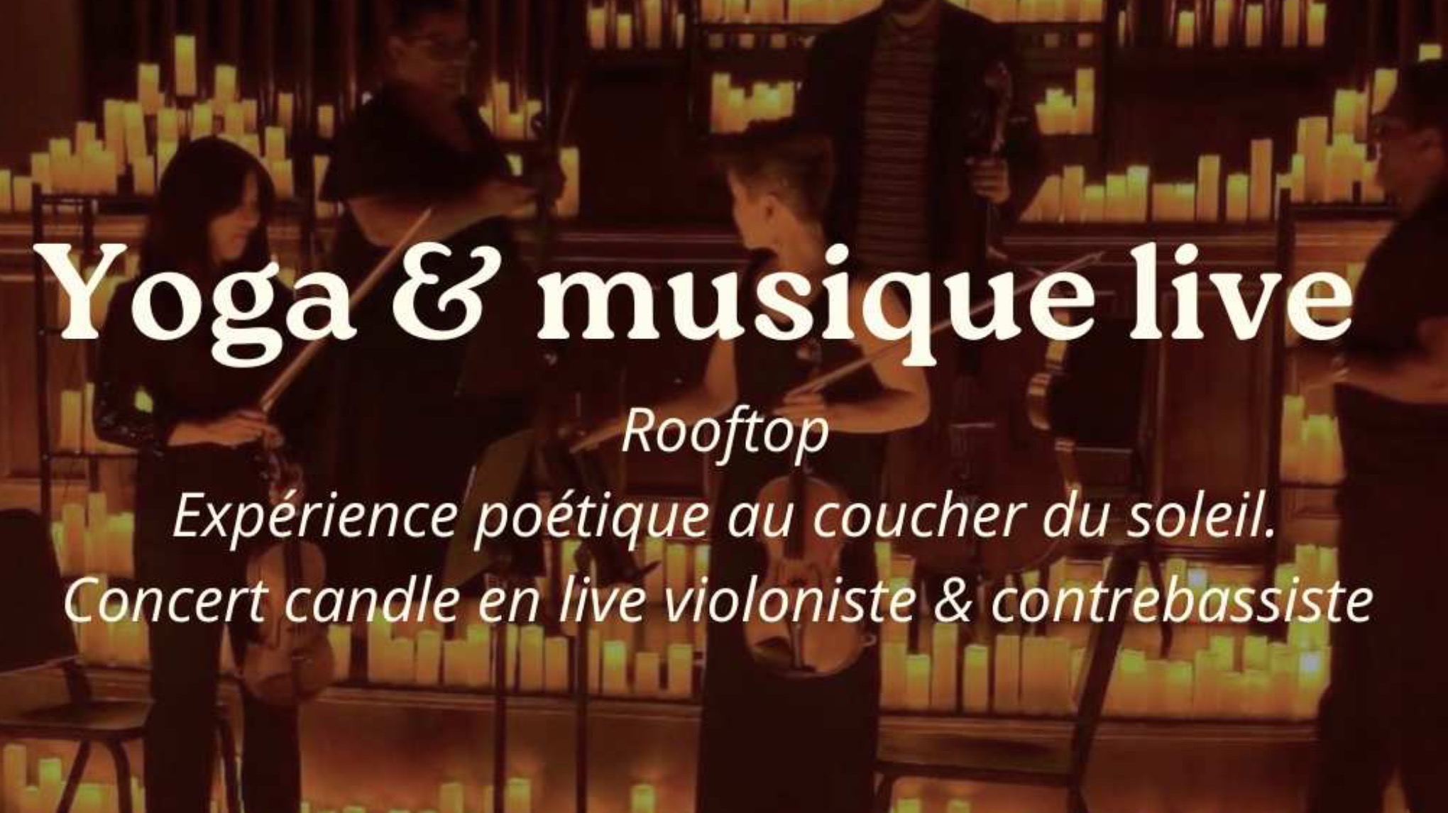 Yoga & Musique Live 🕯️