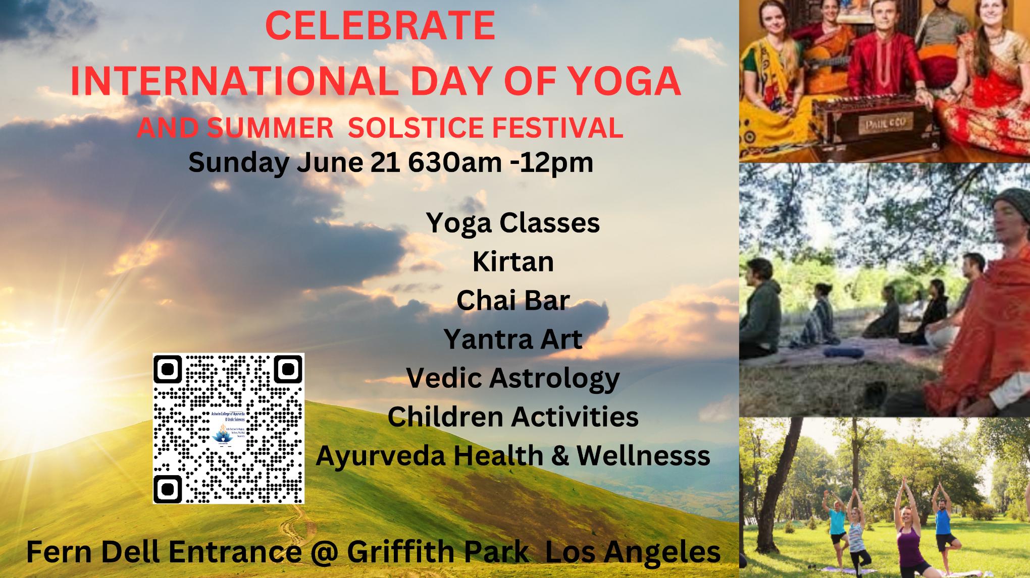 International Day of Yoga Festival at The Park