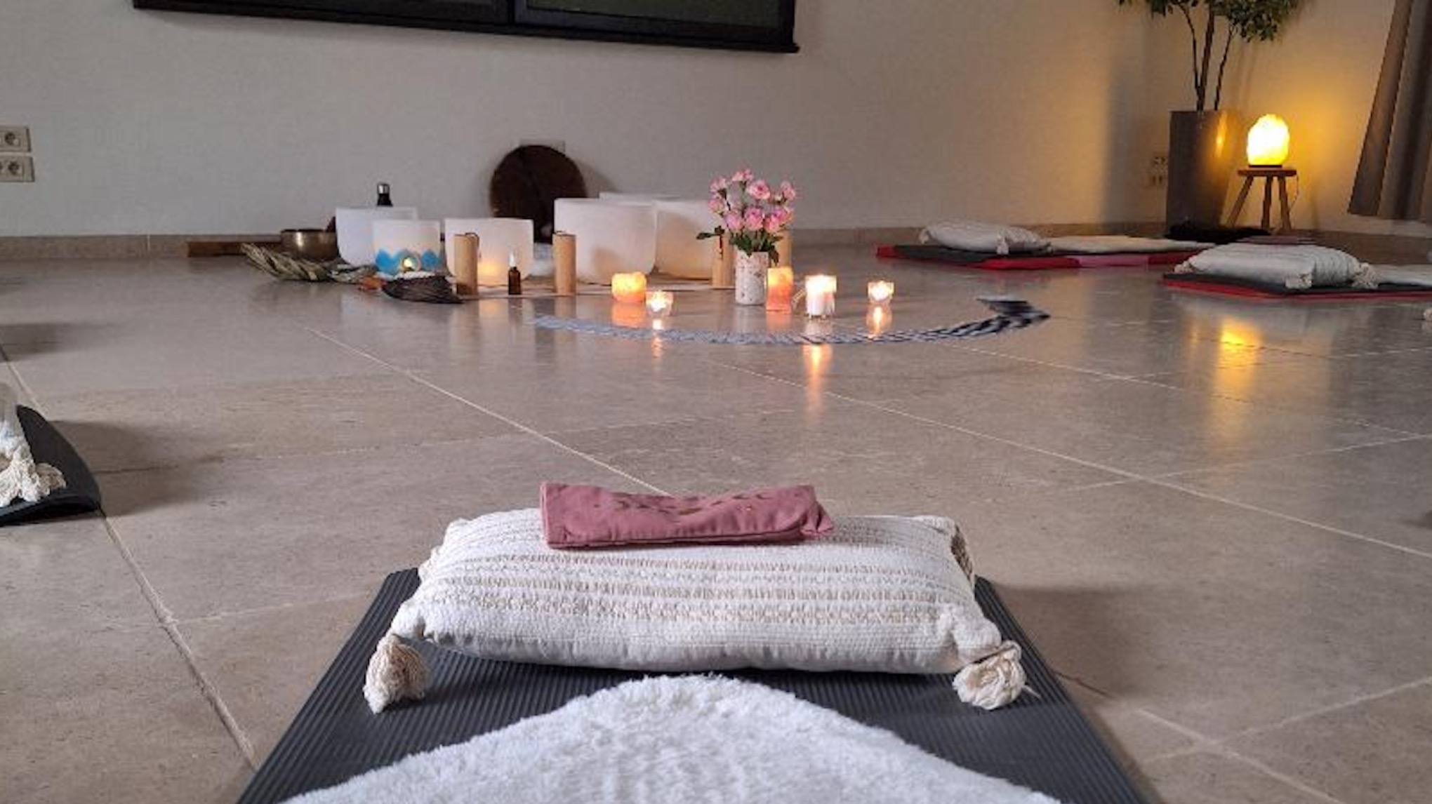 Yoga en live sound bath