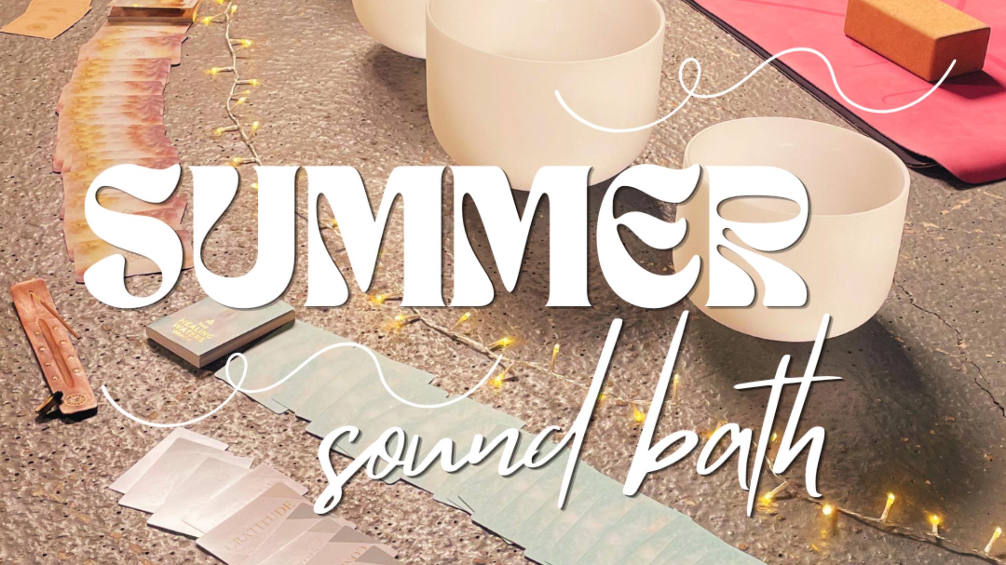 Summer Sound Bath - Standard Ticket (Non-Sparklife Members)