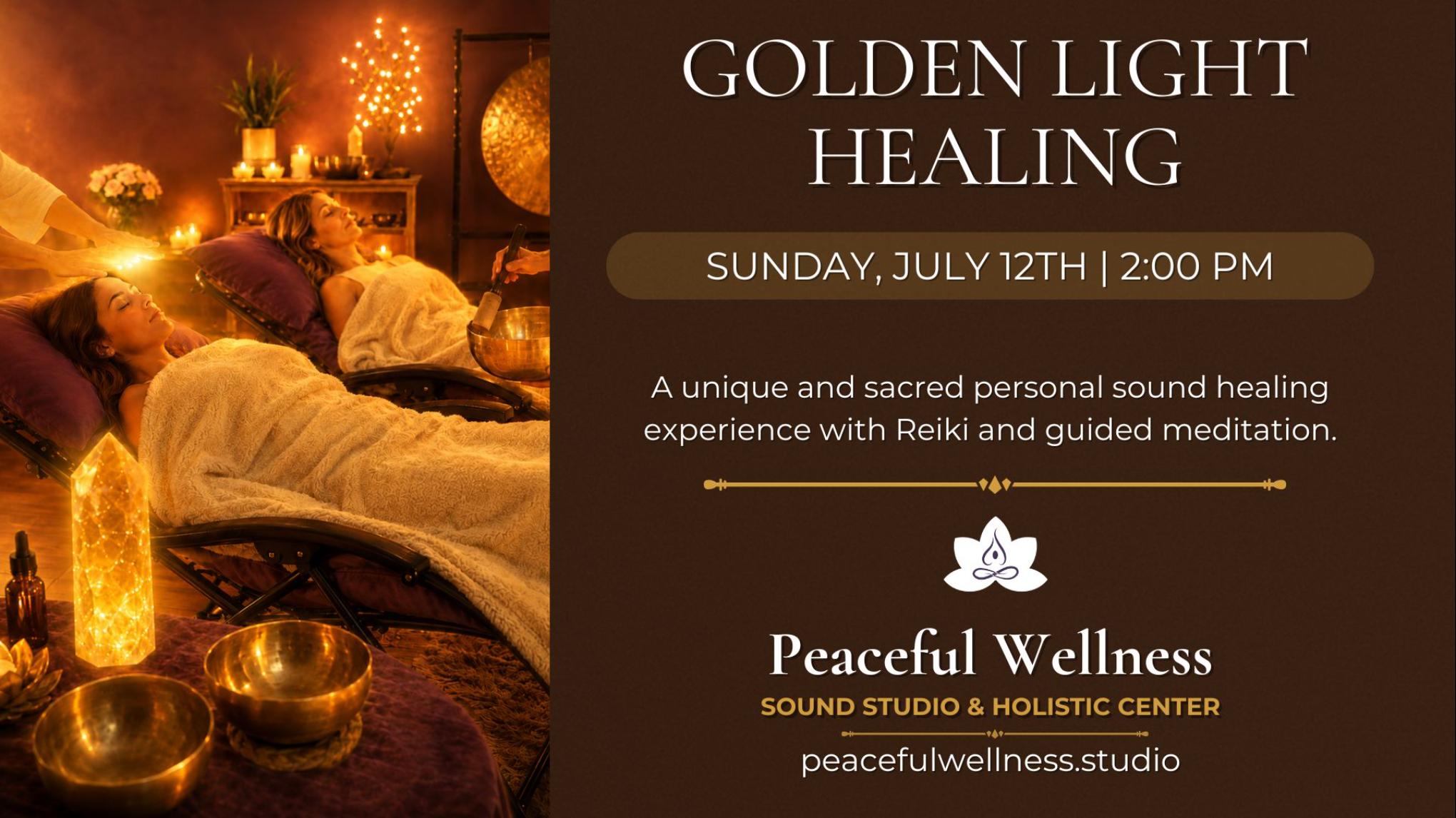 MADISON Golden Light Healing - Personal Sound Healing & Reiki