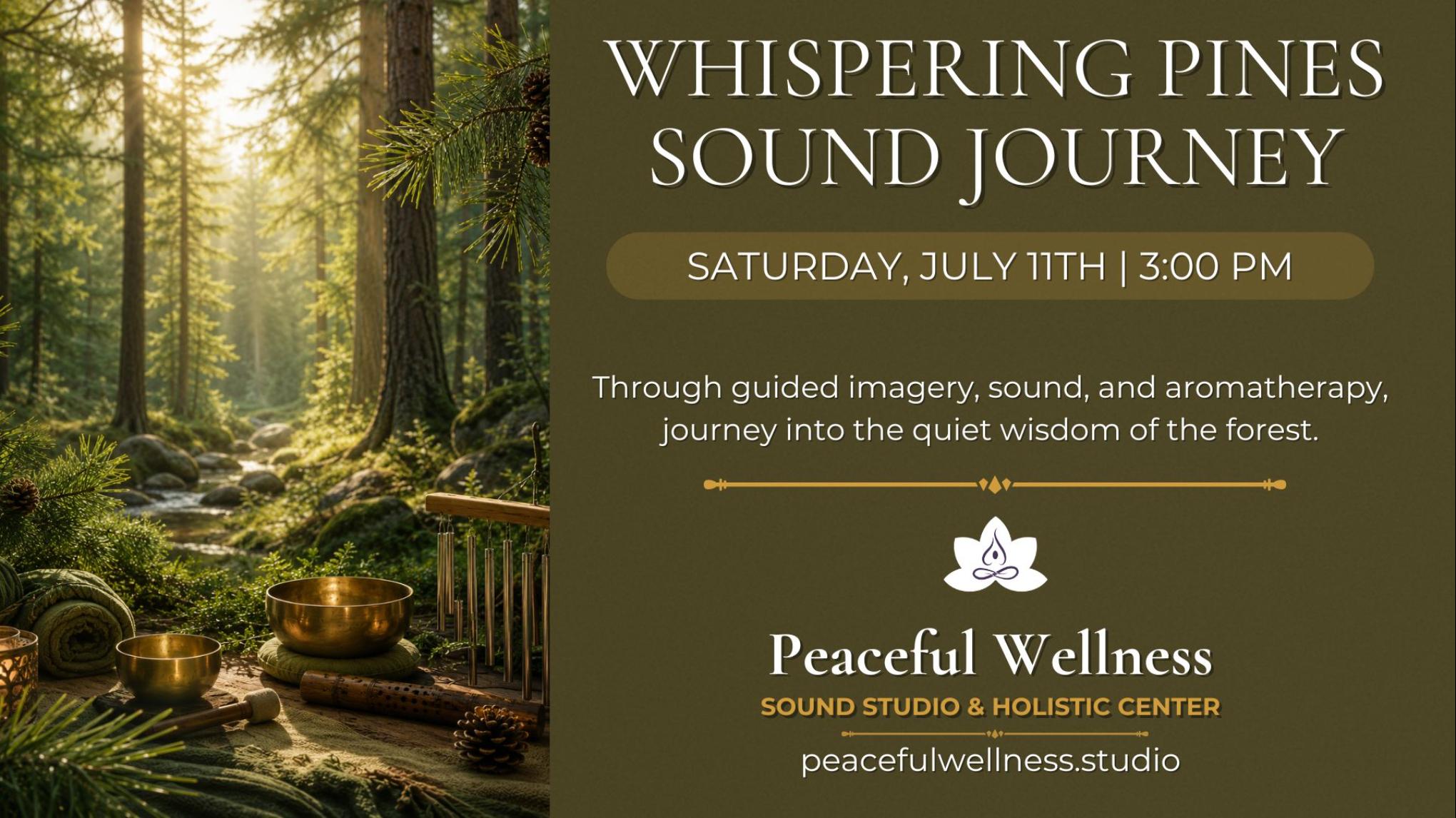 MADISON: Whispering Pines: A Meditative Sound Journey
