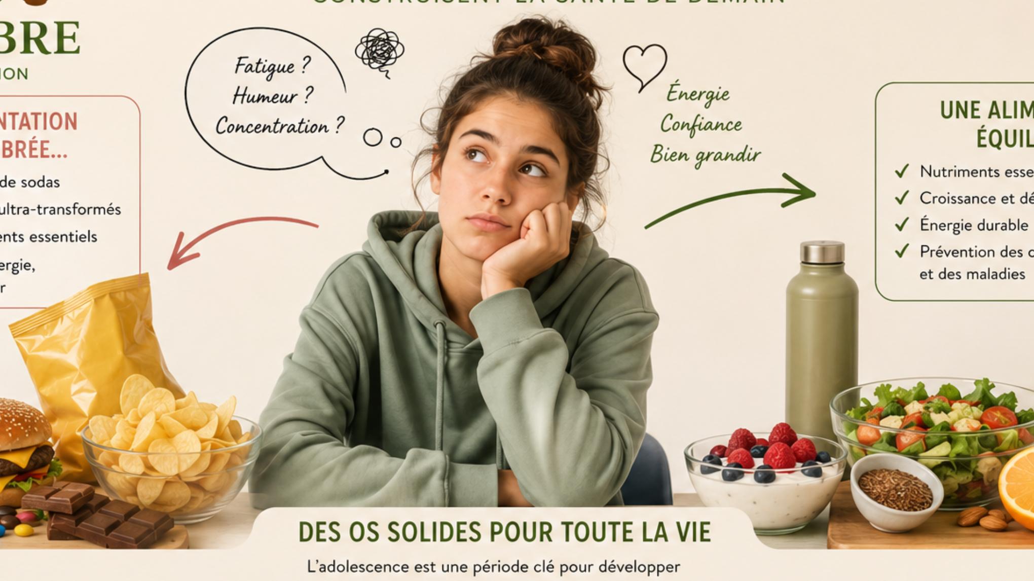 Conférence et Ateliers : Nutrition et Adolescence