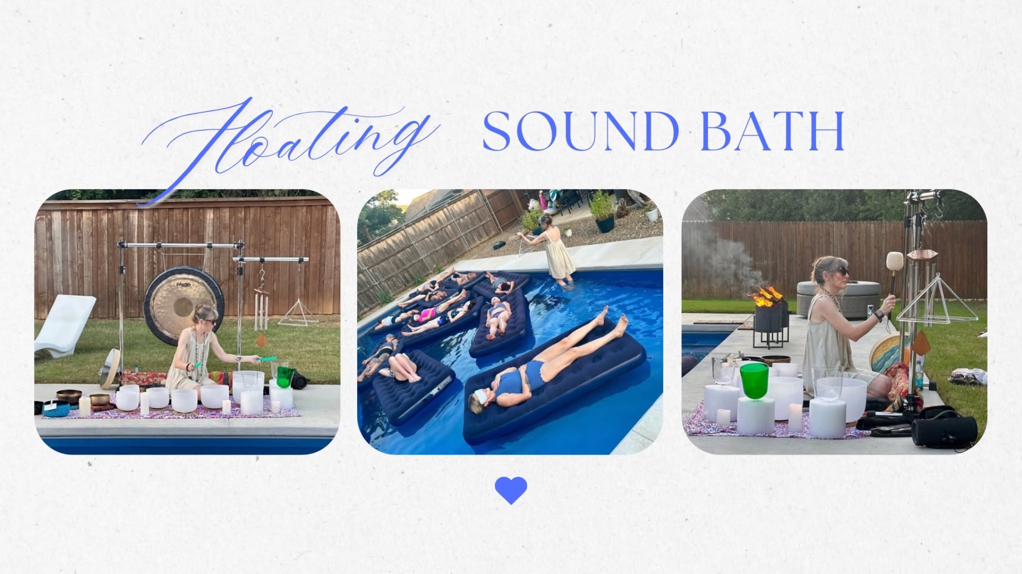 Between the Moons: Floating Pool Sound Bath for Release & Renewal (Corinth)