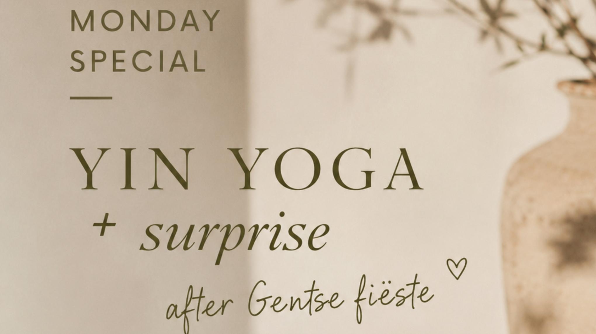 Monday Special Reset na de Gentse Feesten | Yin Yoga & Surprise