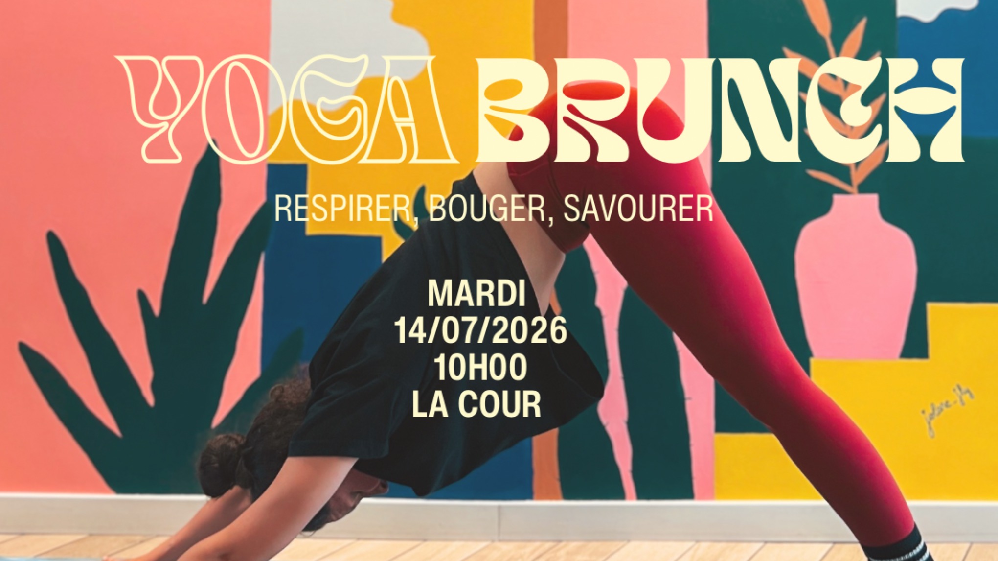 Yoga Brunch à La Cour
