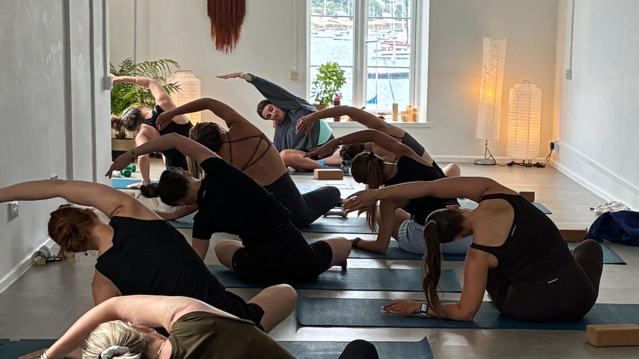 Pilates and Paint
