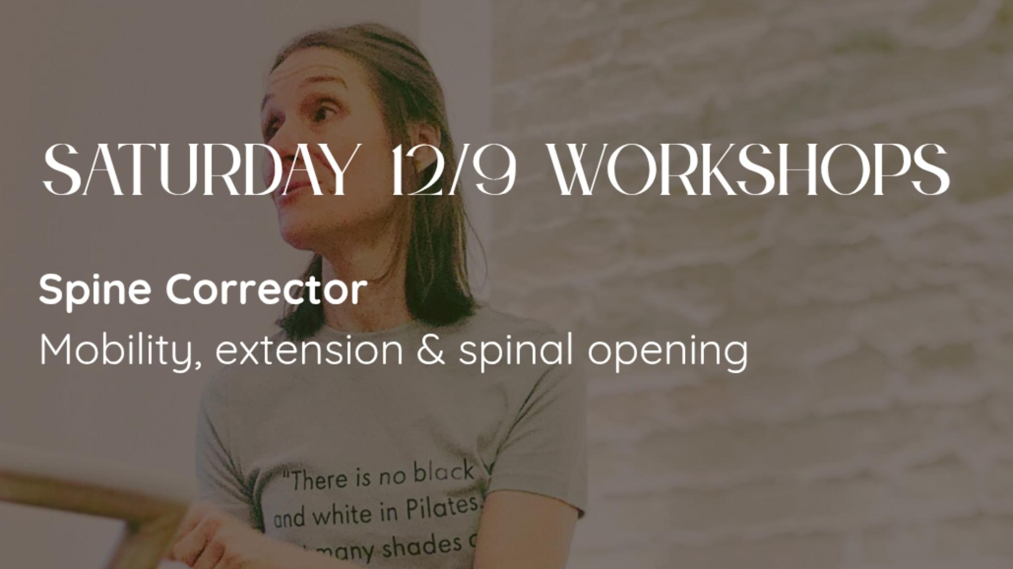 Workshop Spine Corrector
