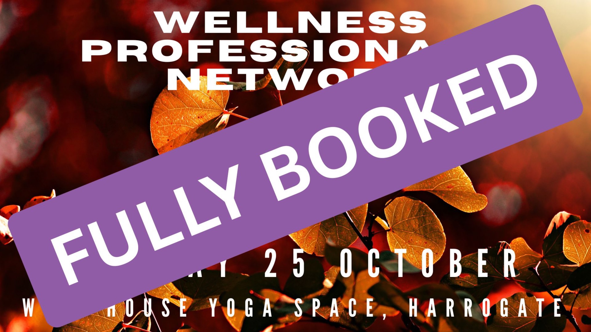 Wellness Professionals Network - October SOLD OUT