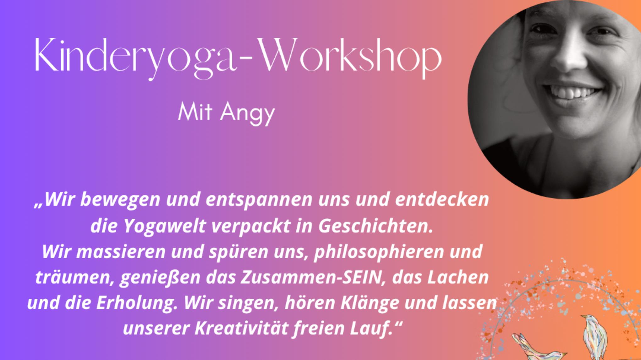 Kinderyoga Workshop mit Angy