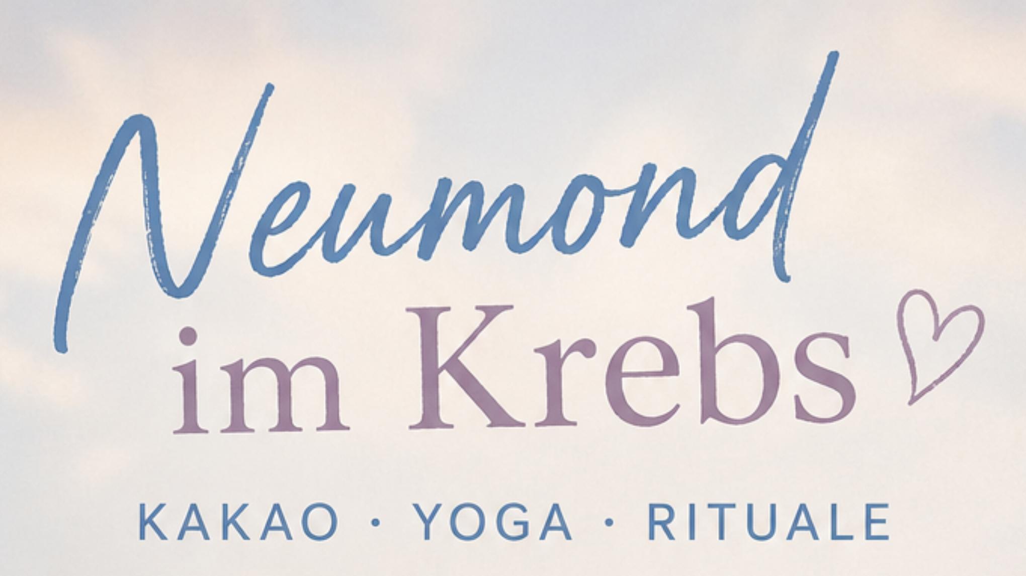 🌑 Neumond-Ritual im Krebs ✨ mit Kakao & Yoga