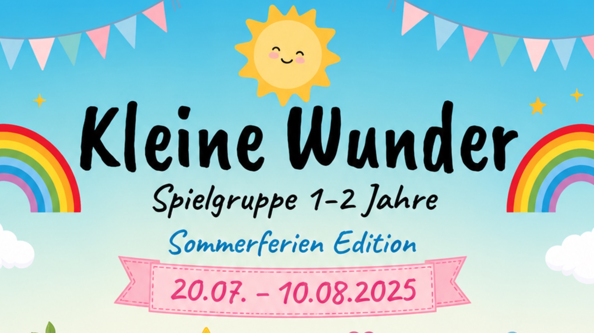 Kinderspielgruppe kleine Wunder 1-2 Jahre