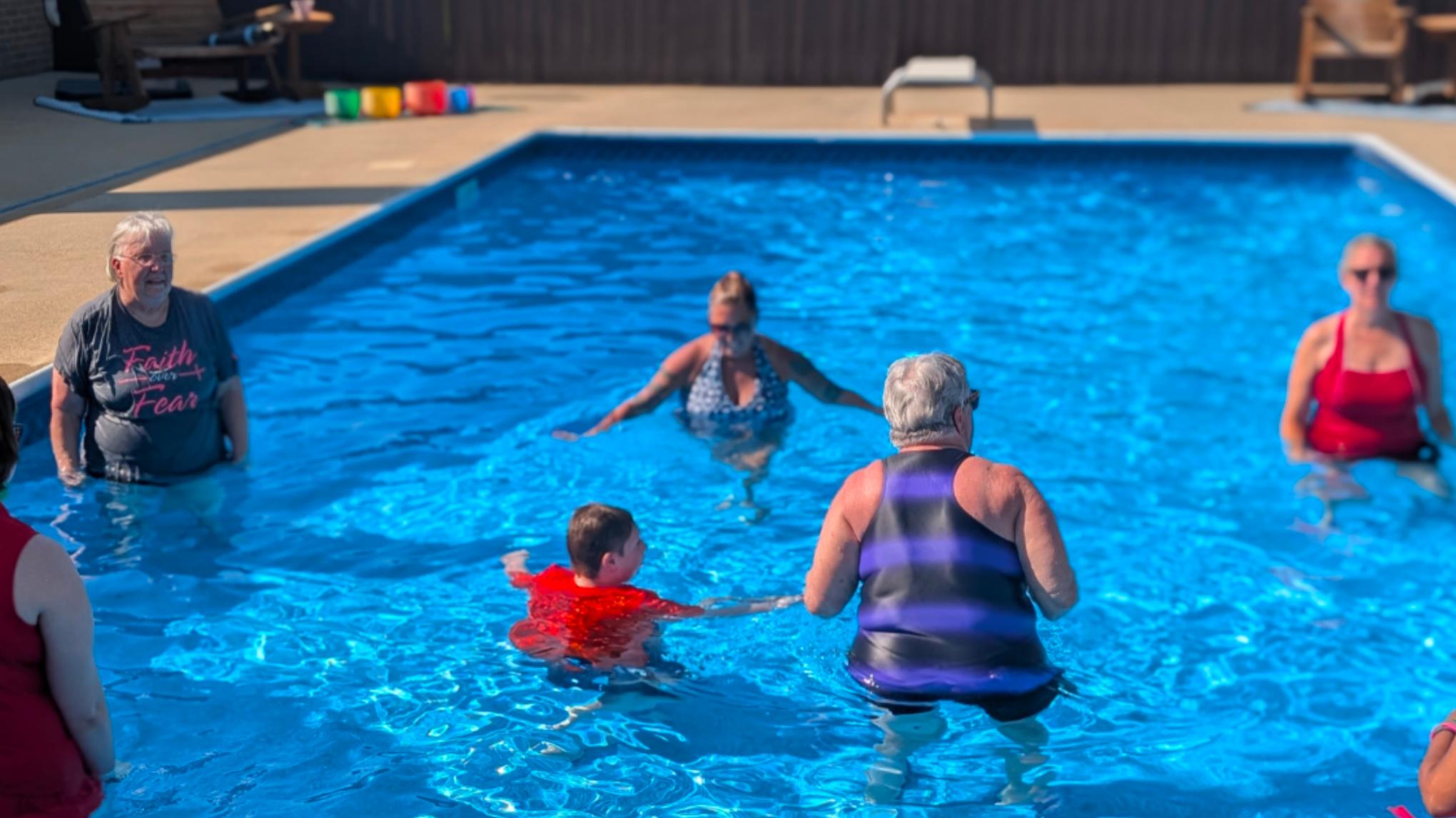 Pool Yoga