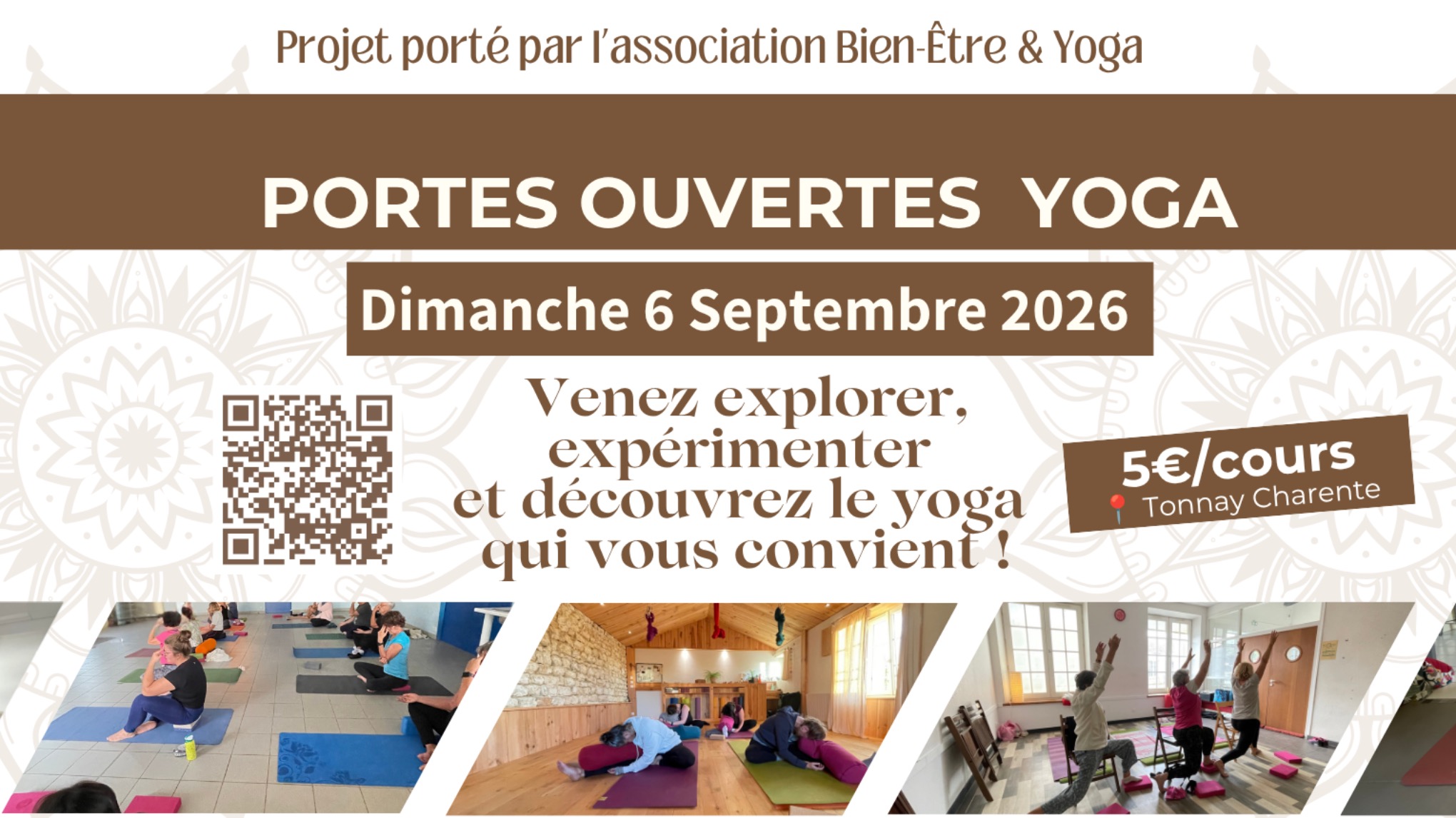 🌸 Journée Portes Ouvertes YOGA  | Tonnay Charente