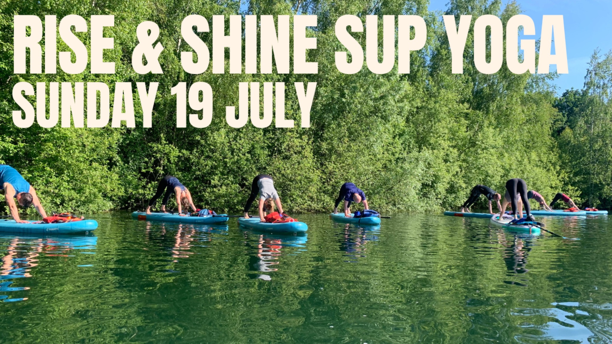 Rise & Shine SUP Yoga at Calmwater Bay, Knaresborough