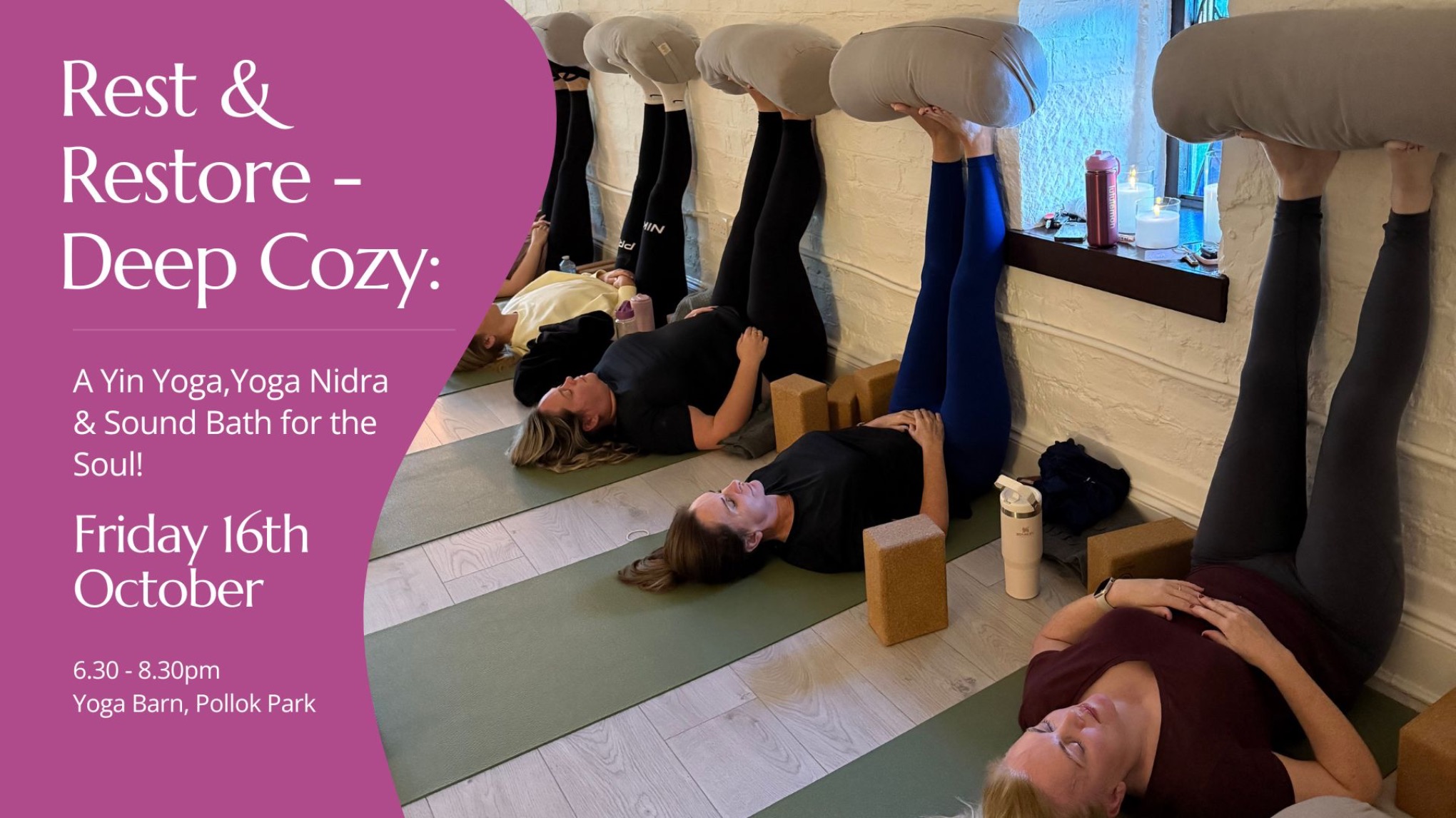 Rest & Restore - Deep Cozy: A Yin Yoga,Yoga Nidra & Sound Bath for the Soul