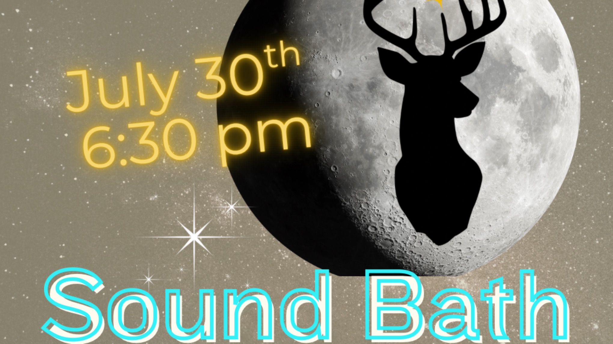 Full Moon Sound Bath - Buck Full Moon