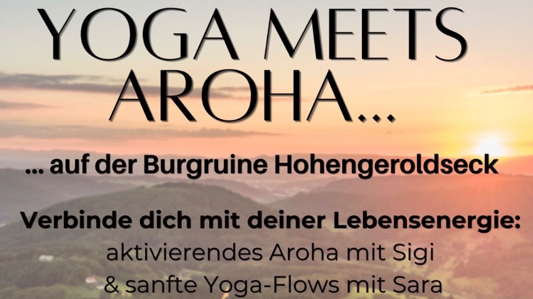Yoga meets Aroha