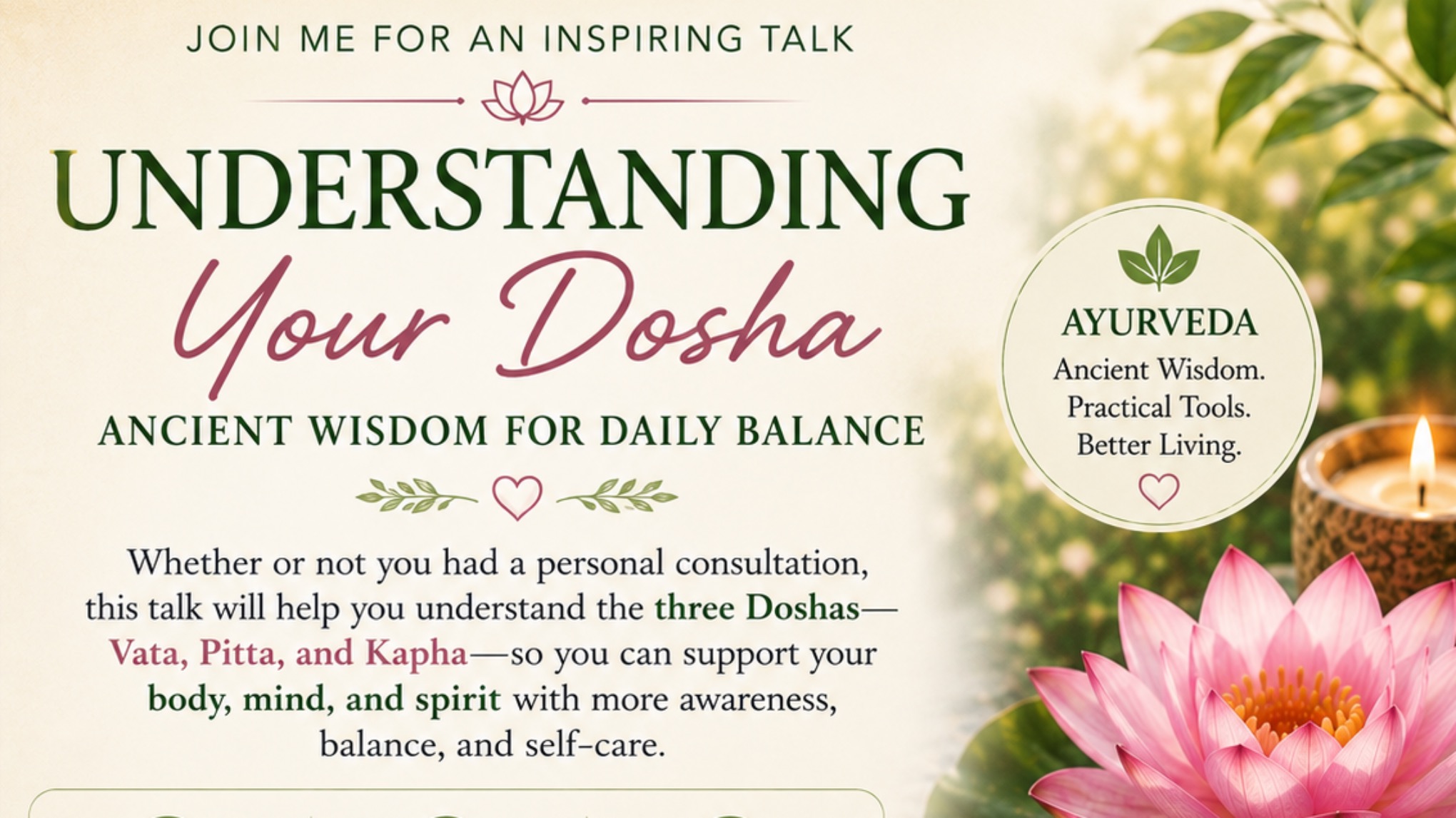 Understanding Your Doshas