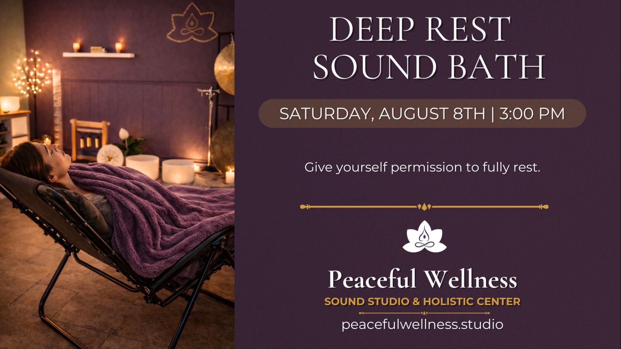 MADISON: Deep Rest Sound Bath