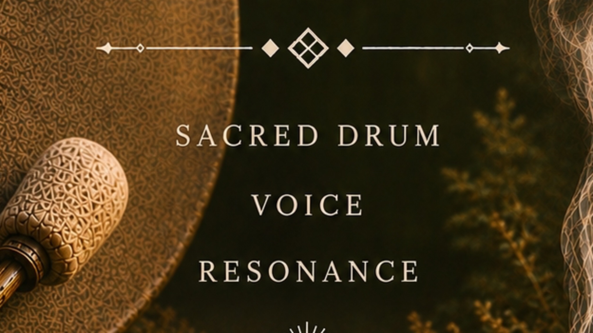 Medicine Circle - drum, voice, resonance with Divinely Guided Healing