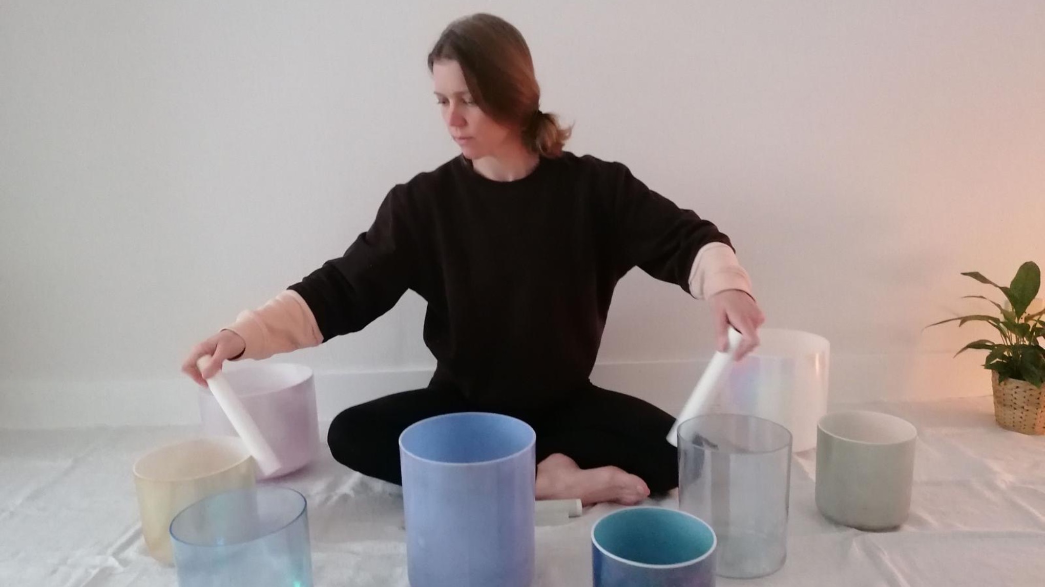 Soundbath - yin & restore met Céline