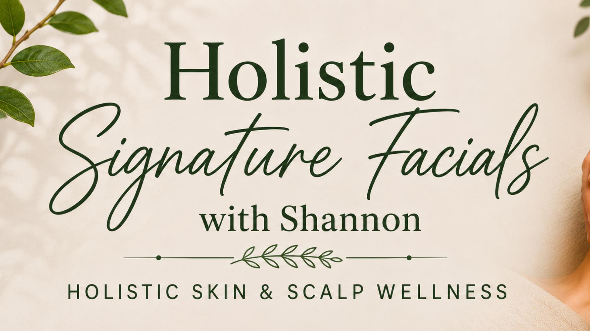 Holistic Signature Facials with Shannon
