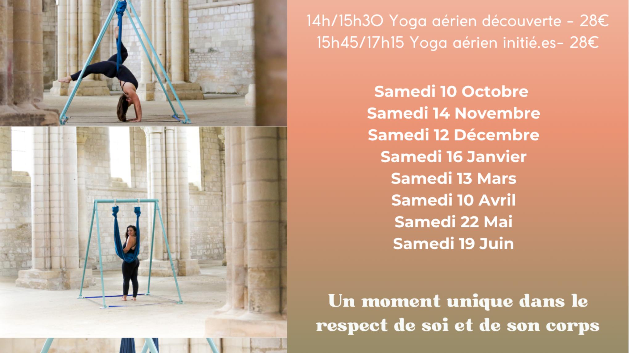 Stage YOGA AERIEN découverte