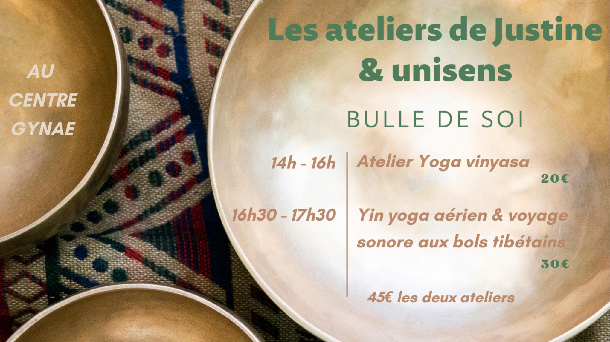 Atelier Vinyasa - bulle de Soi-